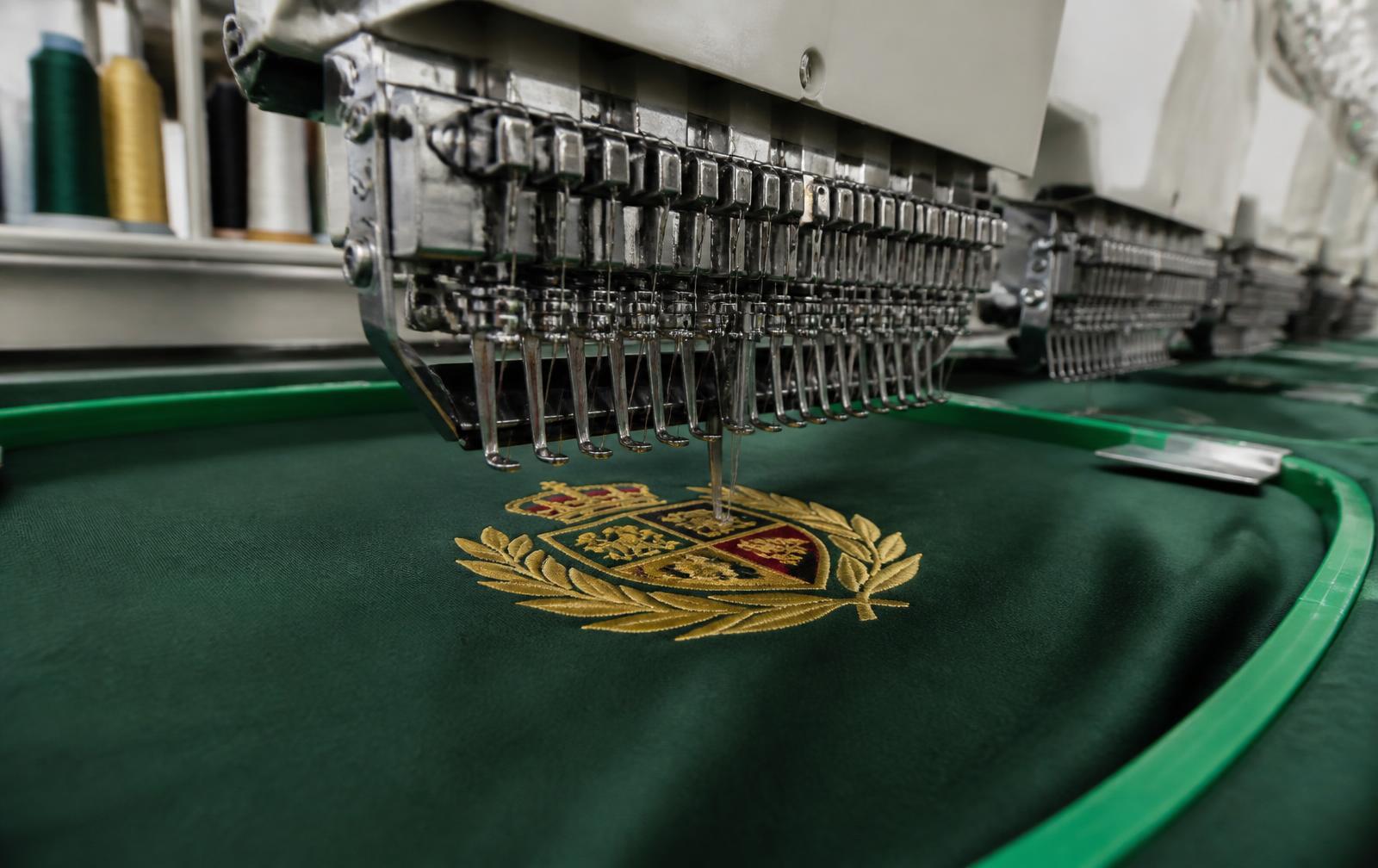 Embroidery department at Forest Sports, Sialkot