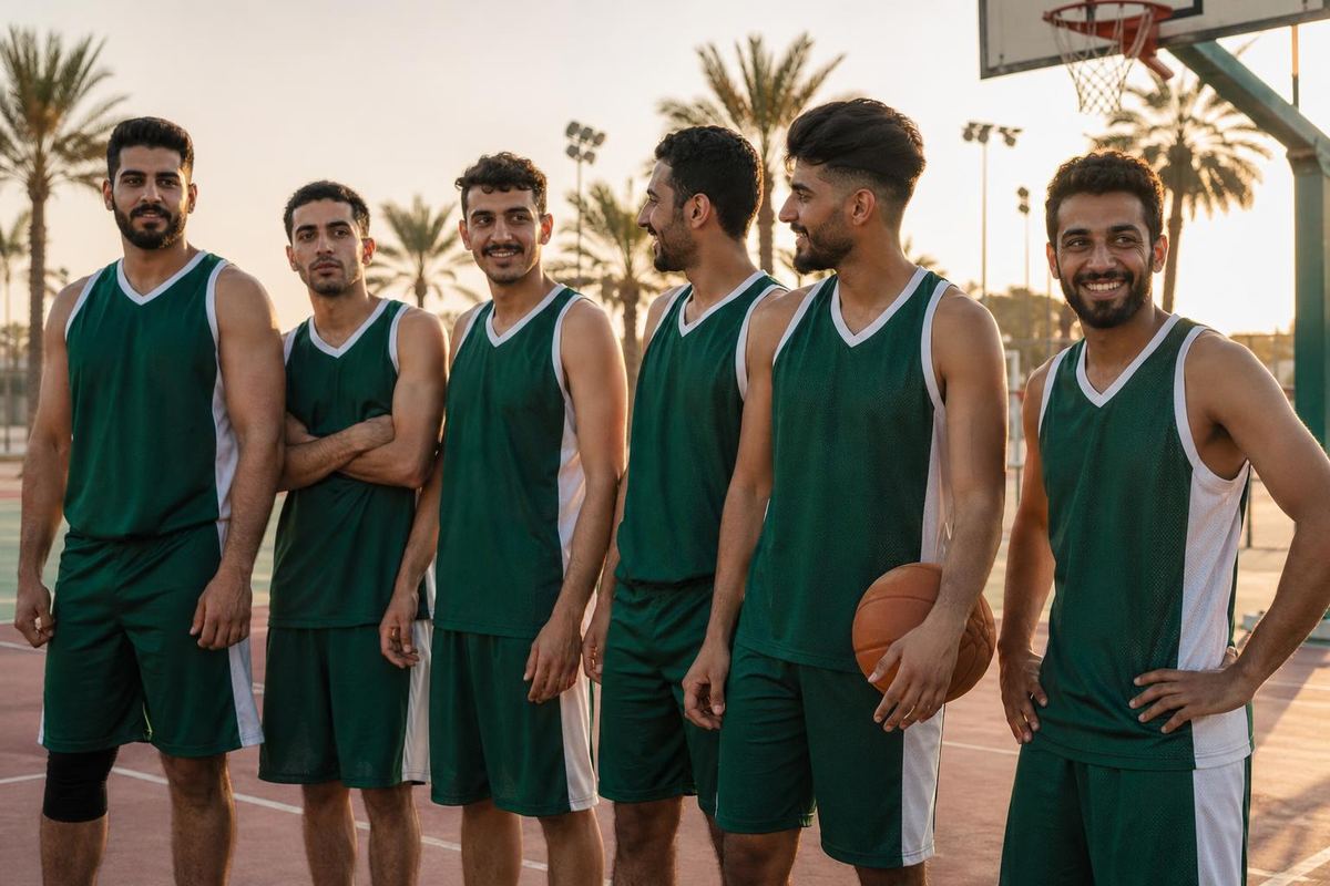 Al-Falah Sports Club — Basketball uniforms · 35 sets